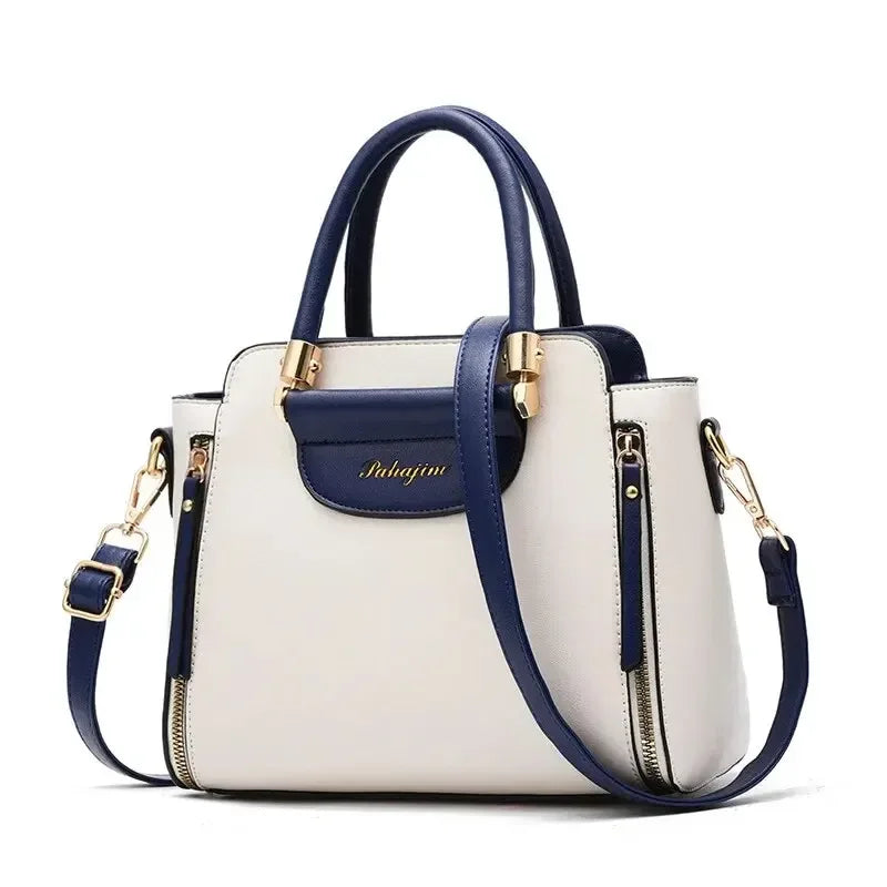 Bolsa de contraste Crossbody.