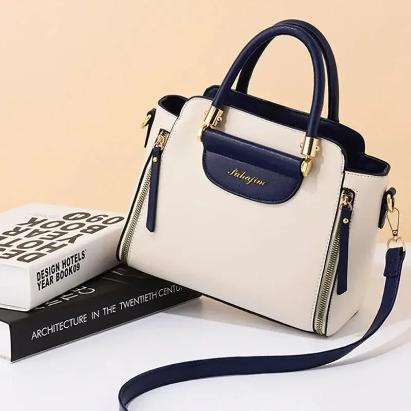 Bolsa de contraste Crossbody.