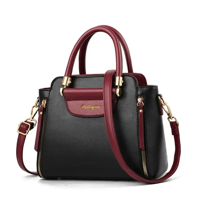 Bolsa de contraste Crossbody.