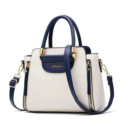 Bolsa de contraste Crossbody.