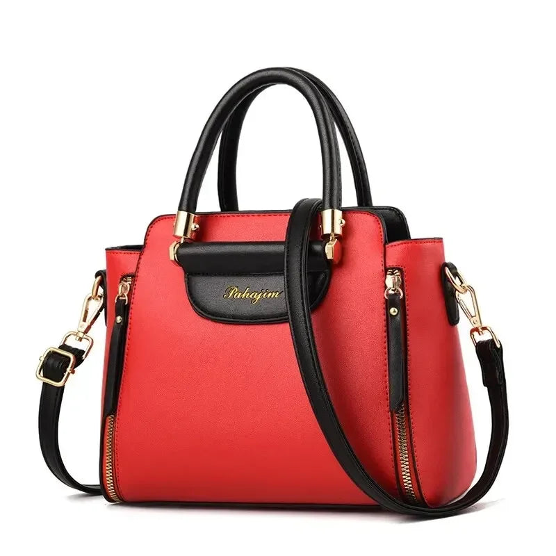 Bolsa de contraste Crossbody.