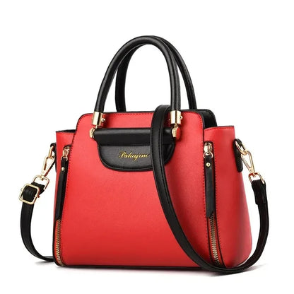 Bolsa de contraste Crossbody.