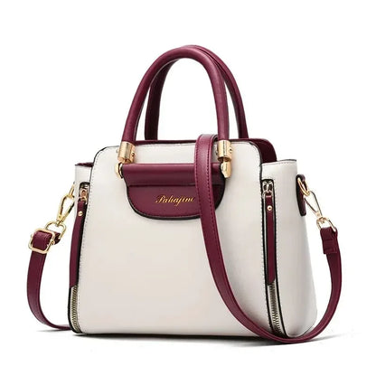 Bolsa de contraste Crossbody.