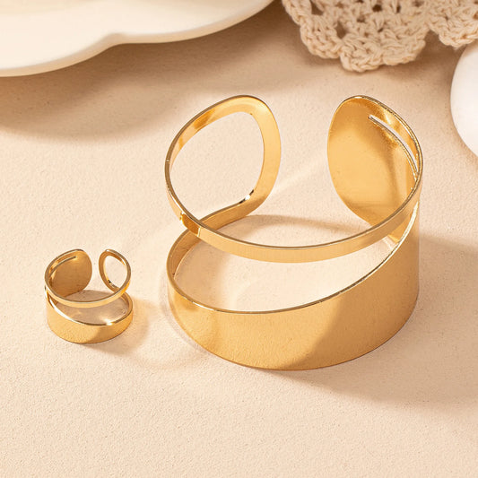 Pulseira de Anel Oco Simples e Elegante Design Personalizado